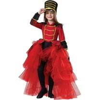 Dress-Up-America Band Majorette Costume - Nutcracker Costume for Girls - Toy Soldier Uniform Dress Up for Kids Toddler 2