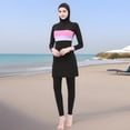 thumbnail image 1 of Swimsuit for Women Push Up Bikini Top Tummy Control Bathing Suit High Cut Mid Rise Sporty Swimwear, 1 of 4