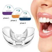 BOOBEAUTY 3 Stage Dental Orthodontic Retainer Teeth Corrector Braces Tooth Retainer Straighten Tool for Teeth Grinding