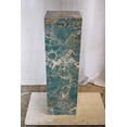 thumbnail image 6 of Pedestal For Artwork, Liquid Ocean Blue Made of Porcelain.  12" x 12" x 39"H, 6 of 8