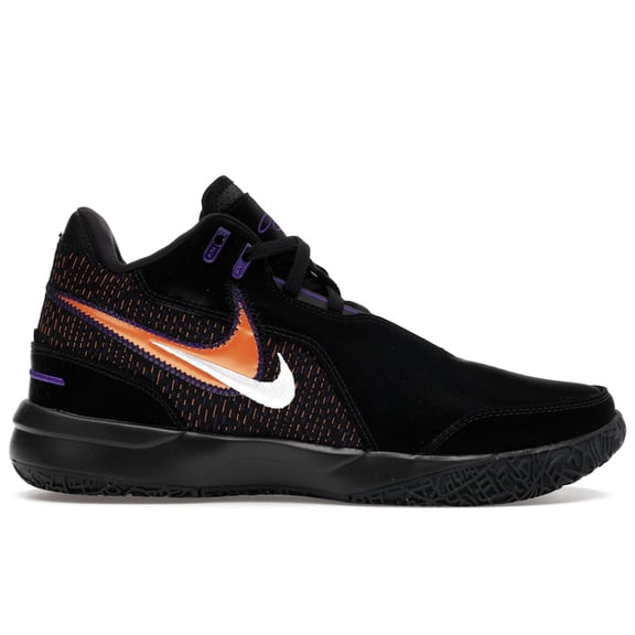 Nike Men's Zoom LeBron NXXT Gen AMPD Black Field Purple Bright Mandarin Shoes, from StockX