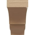 thumbnail image 2 of 4"W x 12"D x 8"H Classic Asheboro Rough Cedar Woodgrain TimberThane Corbel, Primed Tan, 2 of 6
