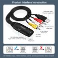 thumbnail image 3 of Video Audio Converter Adaptador AV A Compatible Support NTSC PAL, 3 of 9