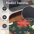 thumbnail image 2 of XMXT Non-Slip Gaming Mouse Pad, Christmas Snowflake Globe Print Mousepad Computer Keyboard Mats Desk Pads Office Decor Accessories, 15.8"x29.5", 2 of 8