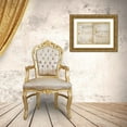 thumbnail image 3 of Da Vinci, Leonardo 32x23 Gold Ornate Wood Framed with Double Matting Museum Art Print Titled - The Codex Hammer Pages 48-51, 3 of 4
