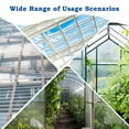 thumbnail image 3 of Aoodor 6PCS 38'' (W) x 62'' (L) x 0.2'' Twin-Wall Polycarbonate Greenhouse Panels, Outdoor Garden and Gazebo Covering, 3 of 8