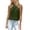 Army Green, variant on Women Casual Sleeveless Back Zipper T Shirt Versatile Basic Top for All Seasons Effortless Style Pairing Jeans