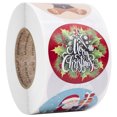 thumbnail image 1 of Rollo de etiquetas adhesivas de Navidad JAMW 500 sobres Sencillez, 1 of 5