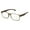 Matte Grey, variant on Men Rectangular Progressive Reading Glasses - No Line Clear on Top Bifocal Reader - Wood Grain Printed Temple ZT114 +1.25