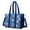 Blue Soccer Elements, variant on Teacher Tote Bag,Football Helmets and Balls Pattern Teacher Utility Tote Bag,Large Work Tote Bags for Women with Multiple Pockets,Top Zipper Closure,13.8x10.6x6.7 Inch