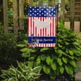 thumbnail image 2 of Carolines Treasures BB3327GF USA Patriotic Polish Tatra Sheepdog Flag Garden Size  Small multicolor, 2 of 2