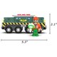 thumbnail image 4 of Wooden train track train toy, green tank battery-powered locomotive with magnetic train, 4 of 4