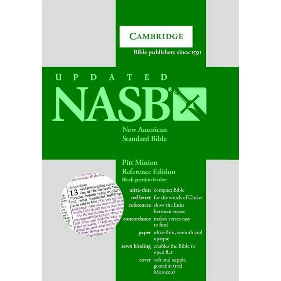 Pitt Minion Reference-NASB, (Hardcover)