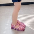 thumbnail image 4 of Jelly Sandals for Girls, Soft-Soled Crystal Princess Shoes with Glitter, Waterproof Beach Sandals for Children, 4 of 9