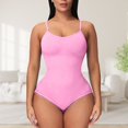 thumbnail image 2 of ZJXFGS Shapewear For Women Full Body Shaper Fajas Colombianas Shapewear For Women Tummy Control Shapewear Pink L, 2 of 9