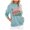 Sky Blue, variant on Christmas Sweatshirts for Women Graphic Letter Printed Sweatshirts Casual Crewneck Fleece Pockets Sweatshirt Fashion Oversized Fall Winter Basic Wear