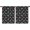 Black, variant on Blackout Kids Curtains,Game Controller Black Pattern Children's Insulated Curtains Set Of 2,Bedroom Essentials,Toddler Room Decor 52"x84"