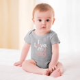 thumbnail image 2 of I Love My Gigi Baby Bodysuit – Cute Outfit for Infant Girl Or Boy, Gift from Grandma Or for Family Photos Gray-style 12months, 2 of 7
