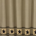 thumbnail image 2 of Park Designs Primitive Star Shower Curtain, 2 of 5