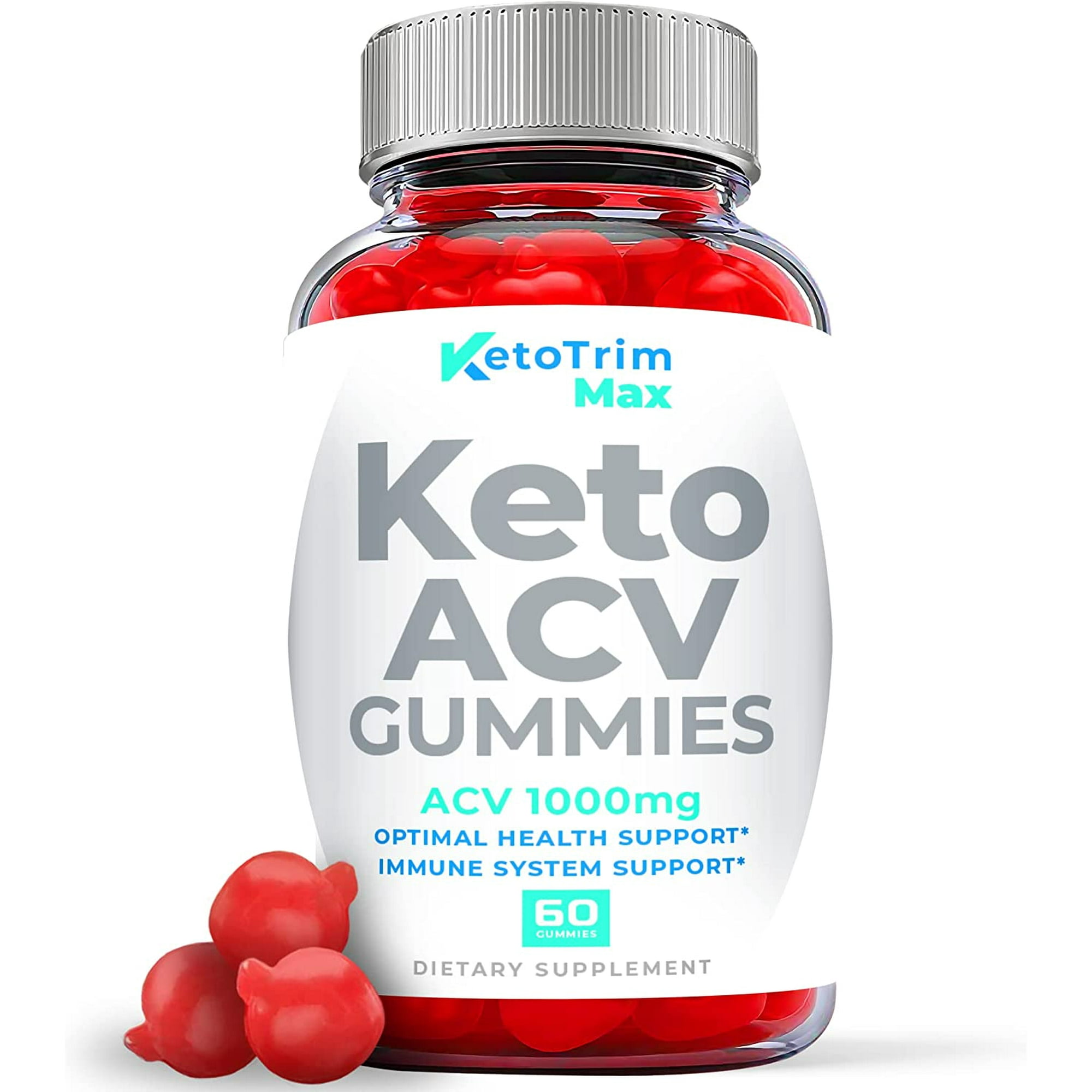 (1 Pack) Keto Trim Max Keto ACV Gummies - Supplement for Weight Loss - Energy & Focus Boosting Dietary Supplements for Weight Management & Metabolism - Fat Burn - 60 Gummies
