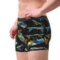 thumbnail image 2 of Pofeuu Colorful Skateboard Print Men’s Boxer Briefs, Moisture-Wicking Underwear, Regular,Trunk-Large, 2 of 5