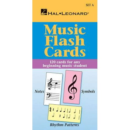 Music Flash Cards - Set a : Hal Leonard Student Piano