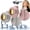 2pcs-a, variant on Little Whirlwind Clip-Waist Neck Fan, Rechargeable Portable Fan for Outdoor and Office