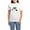 With Blue Strpe Pant, variant on CafePress - Bordercollieherdingdark Women's Light Pajamas - Women's Short Sleeve Print T-Shirt and Pants Light Cotton Pajama Set