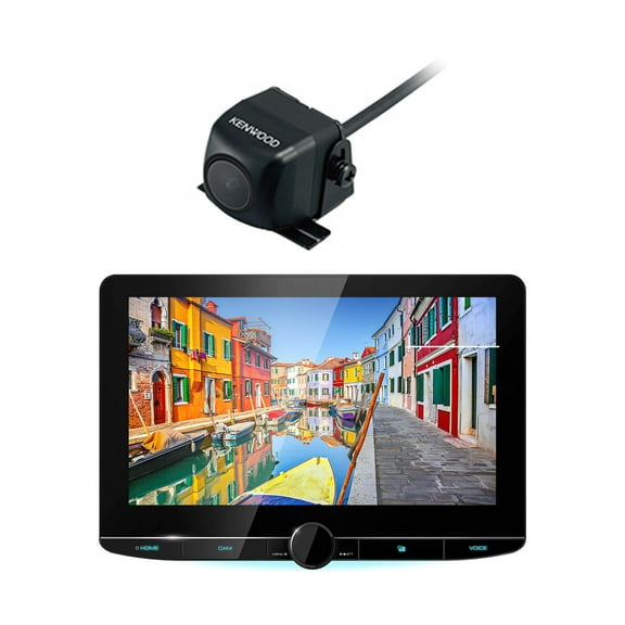 Kenwood Kenwood DMX1057XR 10.1" Floating Panel Digital MultiMedia Receiver with CMOS-130 Backup Camera