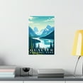 thumbnail image 4 of ELNEIT - Glacier National Park Poster, Unframed Matte Paper, S01, 4 of 4