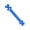 Blue, variant on Multifunction Car Turnbuckle Wrench 3/4/5/5.5/7/8MM For Nut And Rod Adjustment