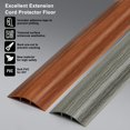 thumbnail image 3 of Cubierta de suelo LZEOY Wood Brown, 1,2 m, PVC blando, ocultador de cables, 3 of 6