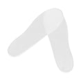 thumbnail image 3 of 1 par de 3/4 longitud plantillas arco transparente autoadhesiva antideslizante cojín plantillas ortopédicas para zapatos de tacones, 3 of 6