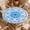 M (45"-56" Round), variant on Rustic Daisy Round Fitted Tablecloth with Elastic Wood Grain Outdoor Table Cover Vintage Floral Tablecloth for Picnic Dinner Party Decor Fits 40"-44" Diameter Round Tables