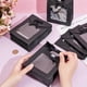 thumbnail image 3 of Bolsa de Regalo NBEADS de Papel Kraft Negro con Ventana, 24 Piezas, 3 of 5