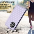 thumbnail image 4 of Flip Wallet Case for iPhone 14, PU Leather Magnetic Snap Folio Cover with Card Holder, Kickstand Function - TPU Shockproof Durable Protective Phone Case for iPhone 14, Purple, 4 of 7