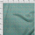 thumbnail image 2 of oneOone Polyester Lycra Turquoise Green Fabric Batik Craft Projects Decor Fabric Printed By The Yard 56 Inch Wide, 2 of 4