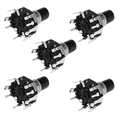 thumbnail image 2 of 5Pcs EC12D1524403 Car Navigation CD Volume Encoder with Push Button Switch EC12 Round Type 30 Position 15 Pulse, 2 of 9
