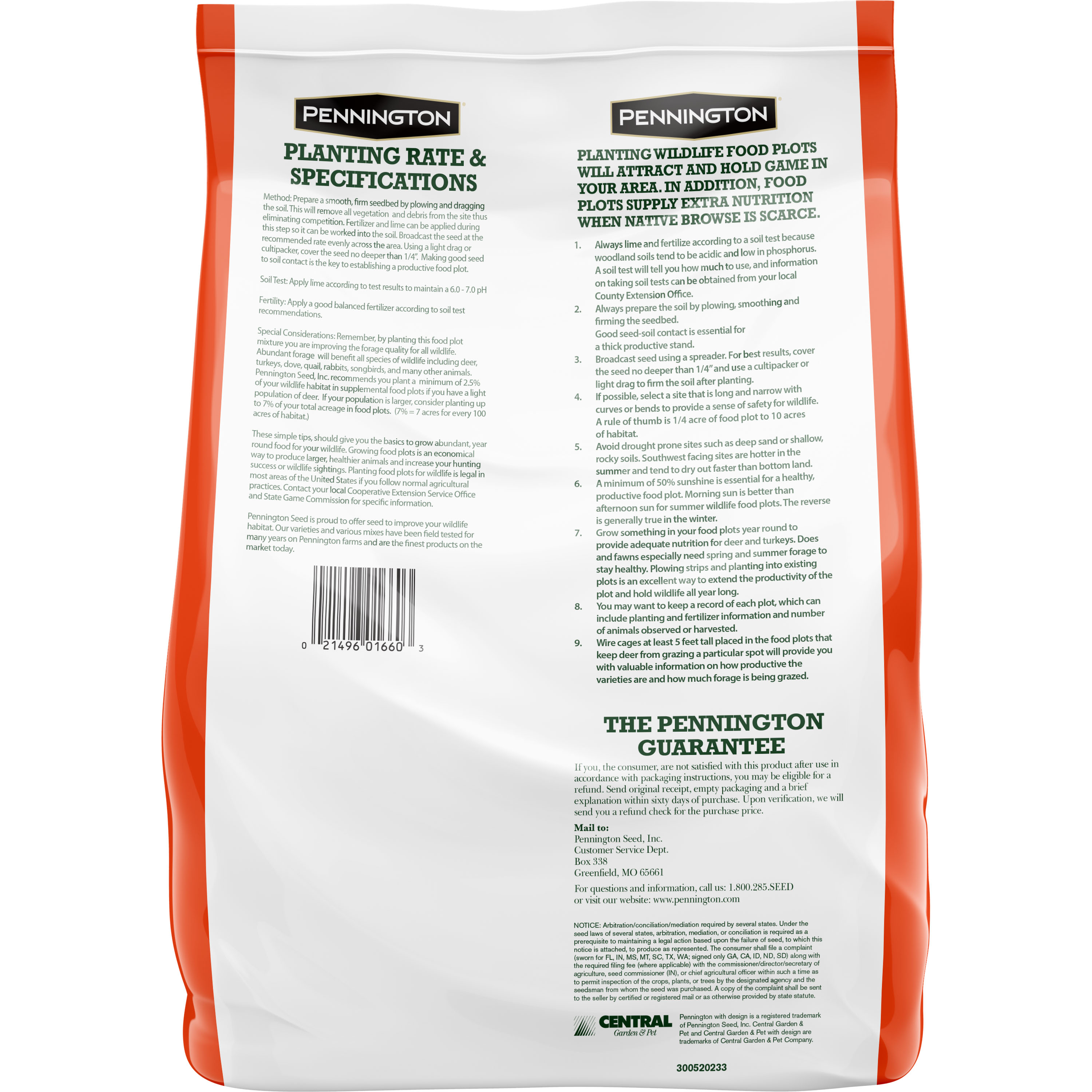 Pennington Food Plot Seed for Wildlife Select Plot Blend, 5 lb. Bag Covers up to ½ Acre - image 3 of 10