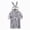 H467-Grey, variant on TOWED22 Boys Girls Robe Fleece Hooded Soft Toddler Bathrobe Cute Boys Bathrobe Fuzzy Plush Robes for Kids