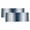 Dark blue, variant on 2 Panels Dark Blue White Ombre Valance for Windows, Abstract Art Modern Blue Gradient Light Filtering Kitchen Curtains, Rod Pocket Window Treatment Curtain Valances for Living Room Bedroom, 54"x18"
