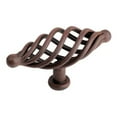 thumbnail image 3 of Century Hardware Saxon Collection 2-3/4" Wrought Iron Appliance Oval Knob - Natural Rust, 3 of 3