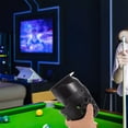 thumbnail image 4 of Raindrops 4Pcs Easy Install Billiard Table Pockets Black Pe Web Nets for Home Pool Tables, 4 of 8