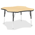 thumbnail image 2 of Elementary Black Edge Four-leaf Table, 2 of 2