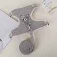 thumbnail image 4 of Small Pet Rabbit Harness Adjustable Breathable Rabbit Chest Strap Outdoor Pet Vest With 1.2m Pulling Rope S/m _jiue, 4 of 4