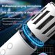 thumbnail image 3 of Micrófono Portátil Inalámbrico Bluetooth para Karaoke en Casa, Audioconferencias, Reducción de Ruido, Luz Colorida, Color ., 3 of 5