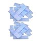 thumbnail image 1 of BestTeam Tira de vidrieras de 1 x 4 cm, mosaico de vidrio para bricolaje, pasatiempos, manualidades, platos, marcos de fotos, macetas, joyería hecha a mano, 200 g (negro), 1 of 1