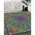 thumbnail image 2 of Ahgly Company Indoor Rectangle Patterned Green Abstract Area Rugs, 7' x 10', 2 of 6