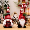 thumbnail image 6 of 13 Inch Christmas Gnome Plush Decorations, Holiday Handmade Scandinavian Tomte - Thanks Giving Day Home Tabletop, 6 of 6