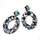 thumbnail image 4 of Elíptica Pendientes Joyería Pendientes de la placa de las mujeres, 4 of 7